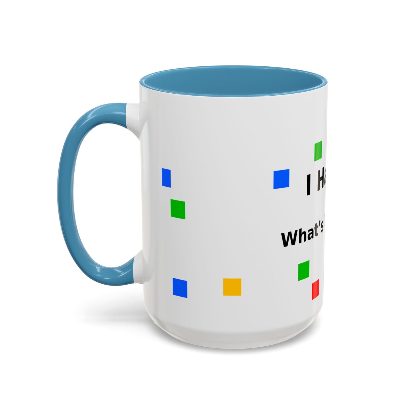 Autism Awareness Coffee Mug - "I Have Autism, What's Your Superpower?" Accent Mug