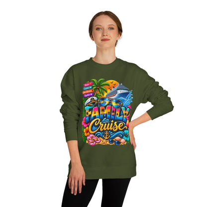 Crewneck Sweatshirt — Family Cruise Graphic Sweatshirt