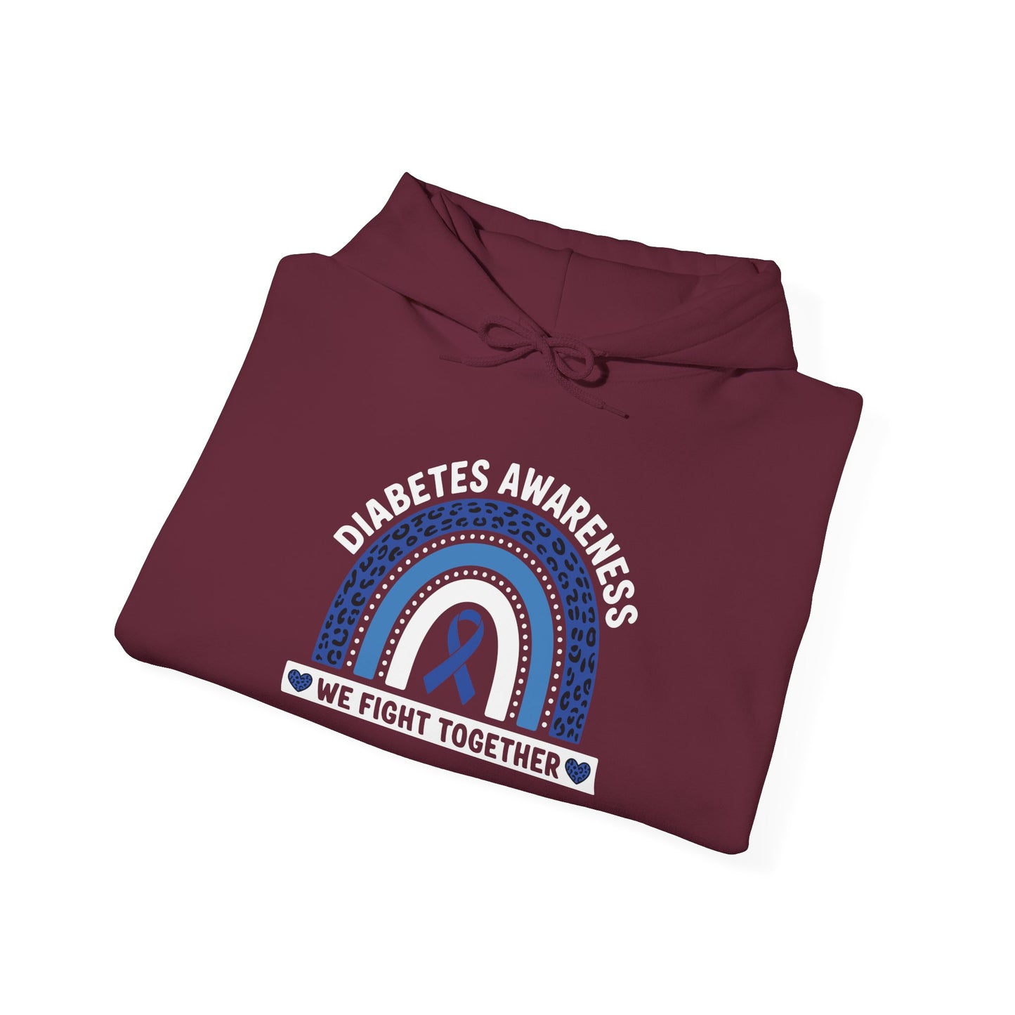 Diabetes Awareness We Fight Together Hoodie