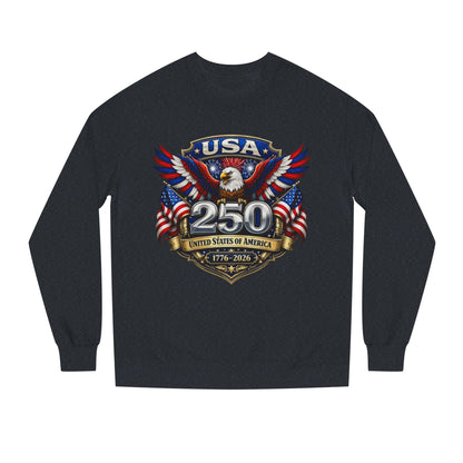 USA 250th Anniversary Eagle Sweatshirt — 1776-2026 Patriotic Crewneck