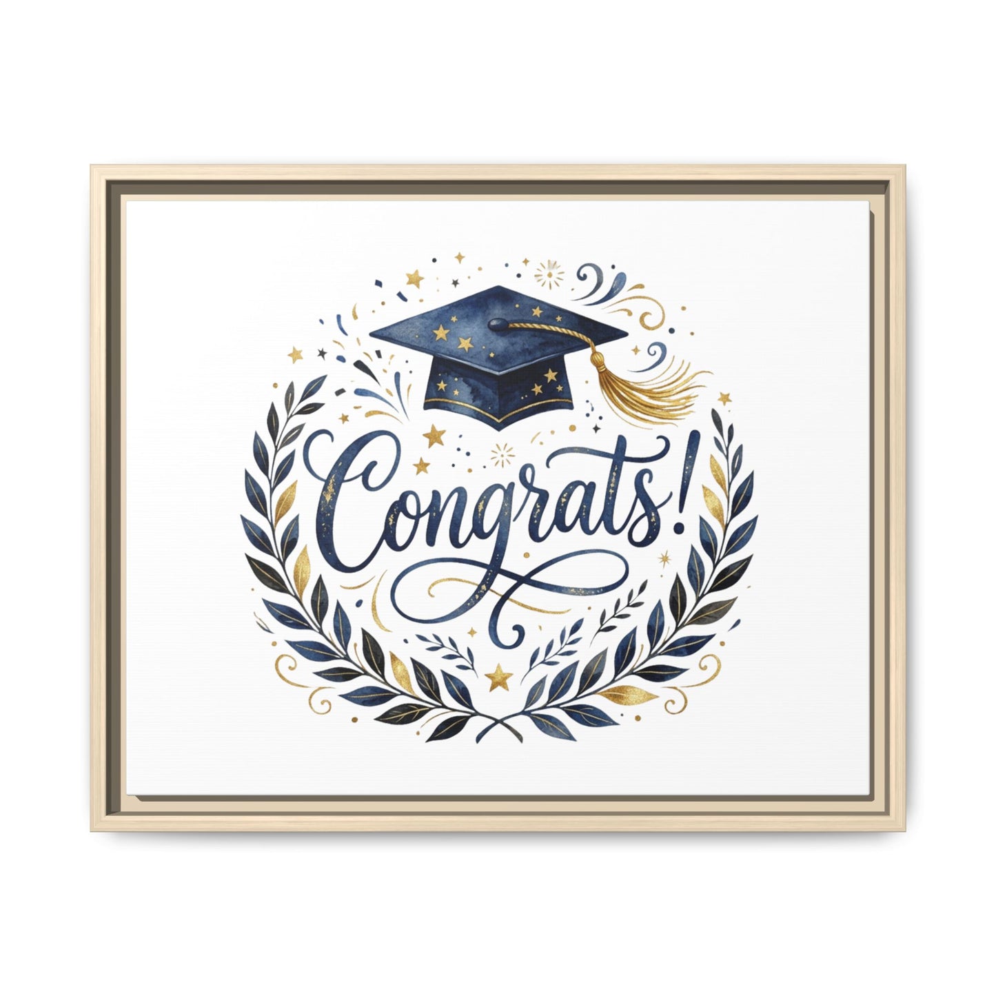 Matte Canvas, Framed (Multi-color)