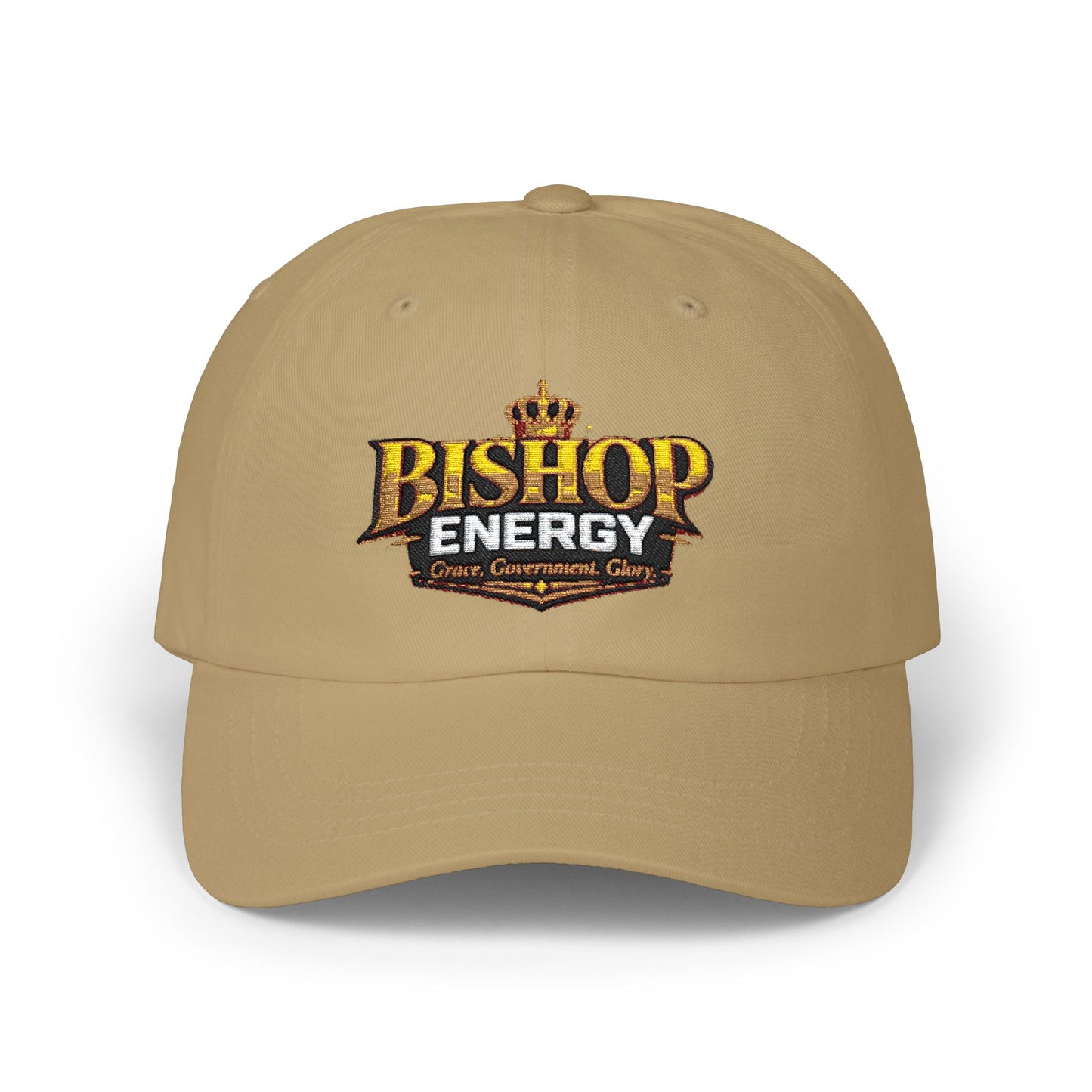 Dad Cap — Bishop Energy Embroidered Logo Baseball Hat