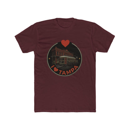 I Heart Tampa Streetcar T-Shirt — Retro Tampa Vintage City Tee
