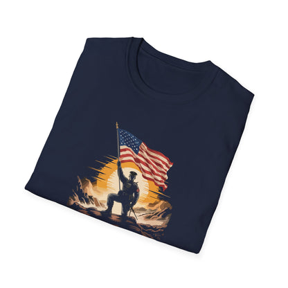 Navy Built • American Made T‑Shirt