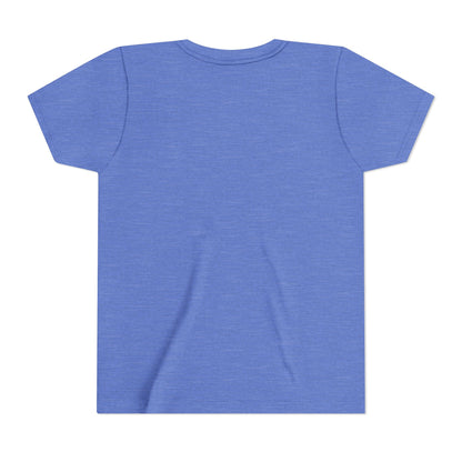 Youth Tee — "God Bless America" Patriotic Bow T-Shirt (4th of July, Memorial Day)