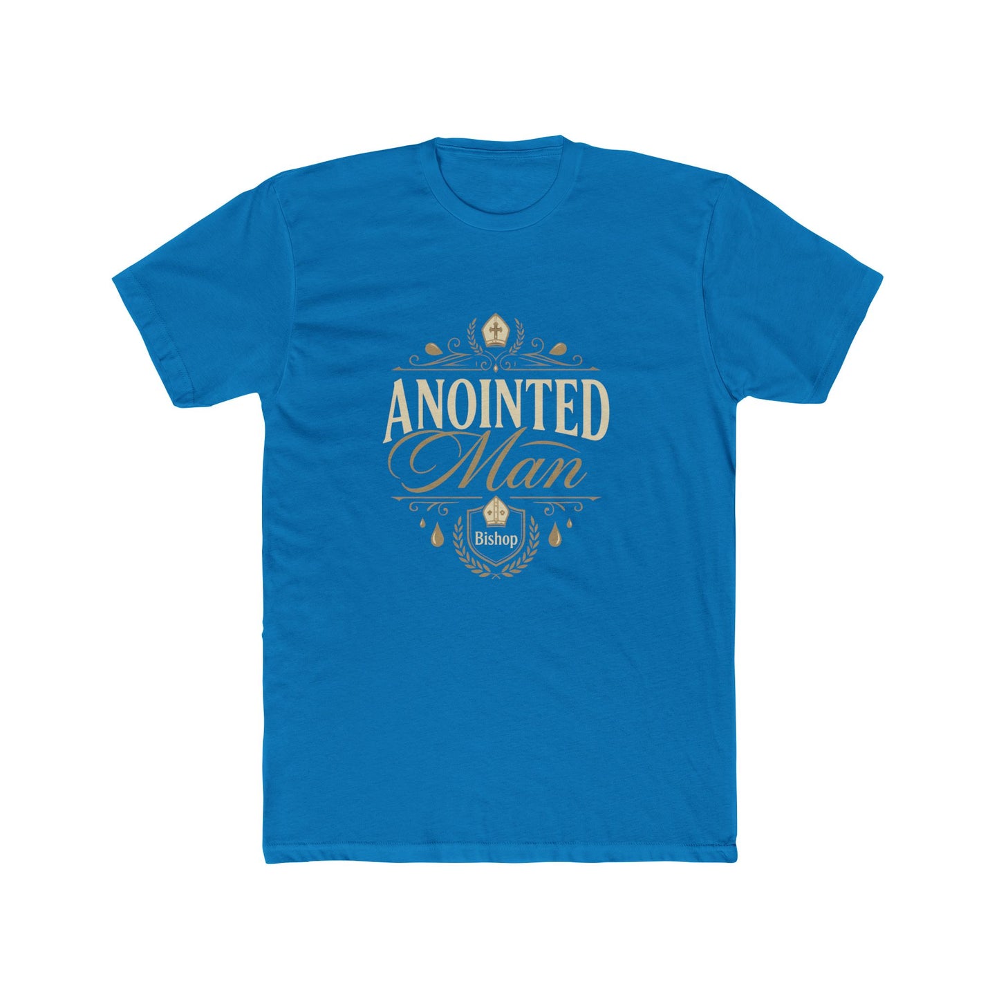 Anointed Man Tee — Christian Faith Graphic T-Shirt