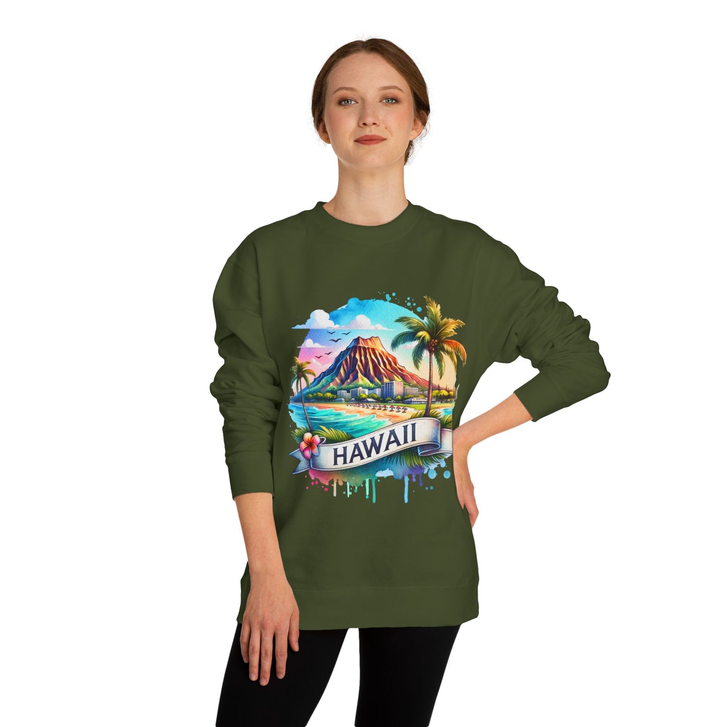 Hawaii Island Graphic Sweatshirt