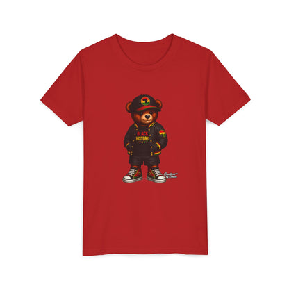 Kids 'Black History' Streetwear Bear Tee