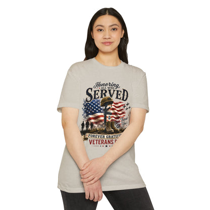 Veterans Day "Honoring All Who Served" T-Shirt
