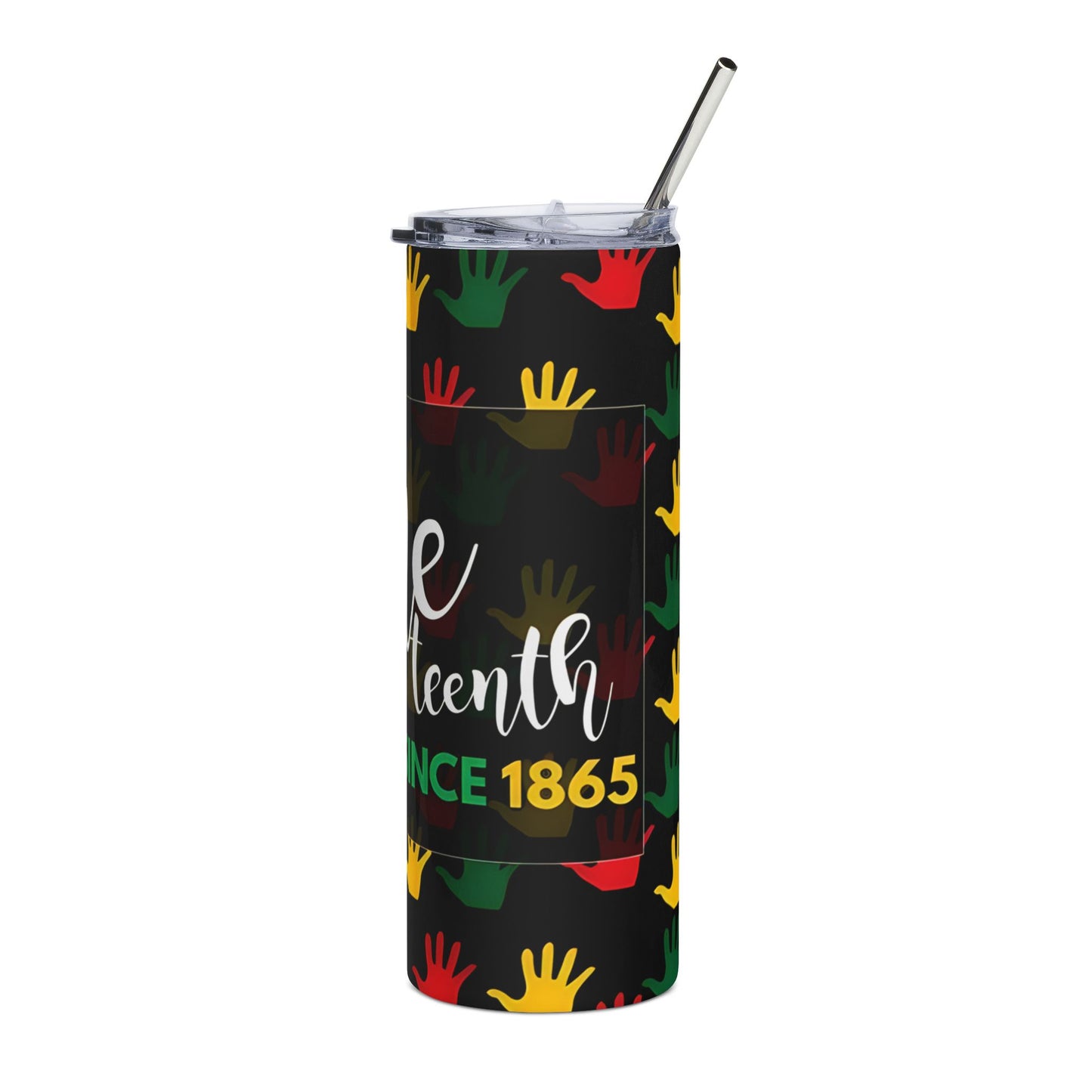 20oz Freedom Tumbler — Juneteenth Celebration Stainless Steel Travel Cup