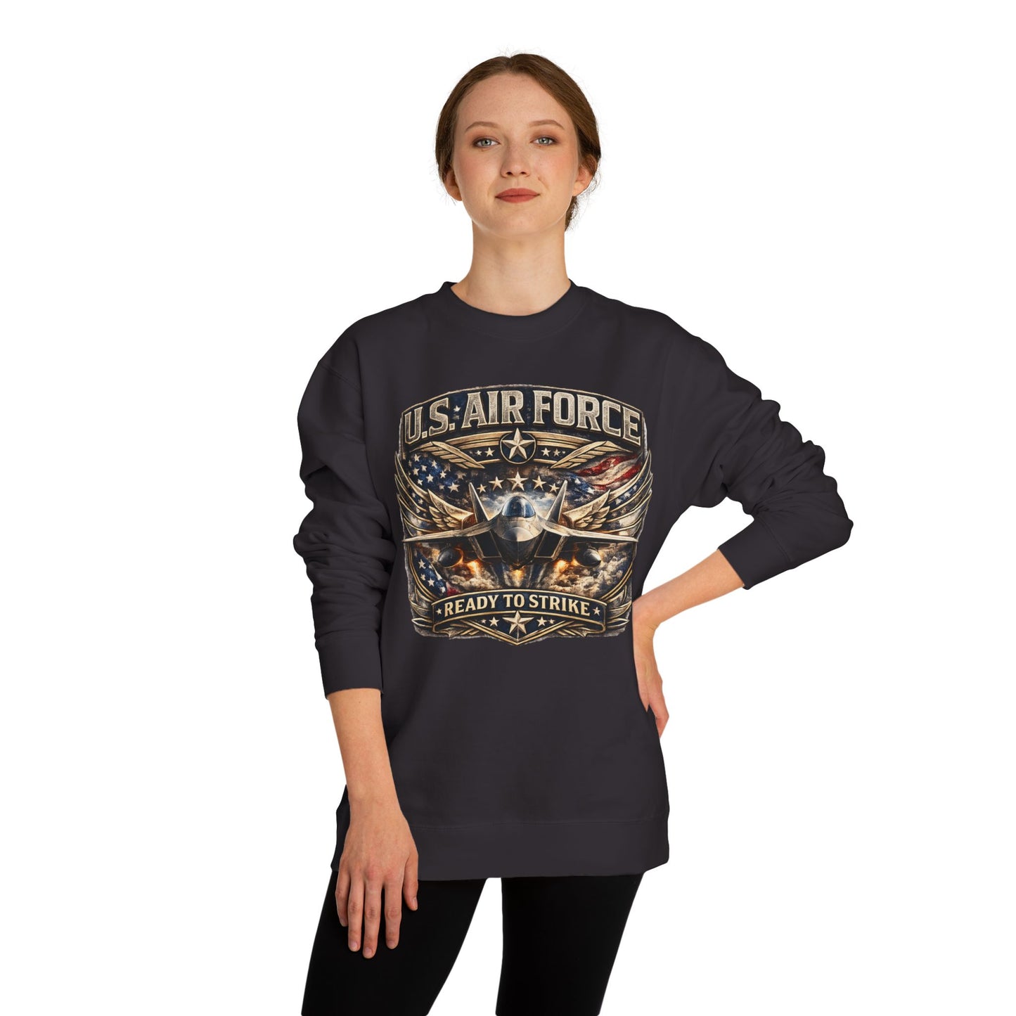 U.S. Air Force "Ready to Strike" Crewneck Sweatshirt