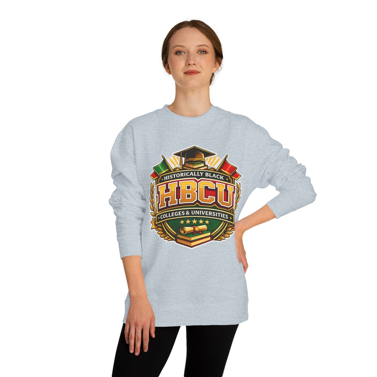 HBCU Crest Sweatshirt — Historically Black Colleges & Universities Crewneck
