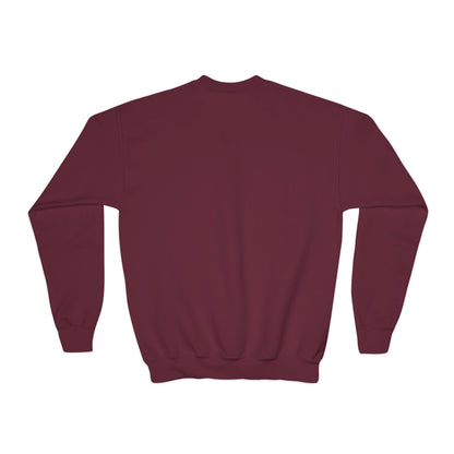 Youth Sweatshirt - "Mother & Family" Floral Quote Crewneck