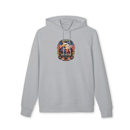 250 Years Patriotic Eagle Hoodie – American Flag 1776–2026 Anniversary