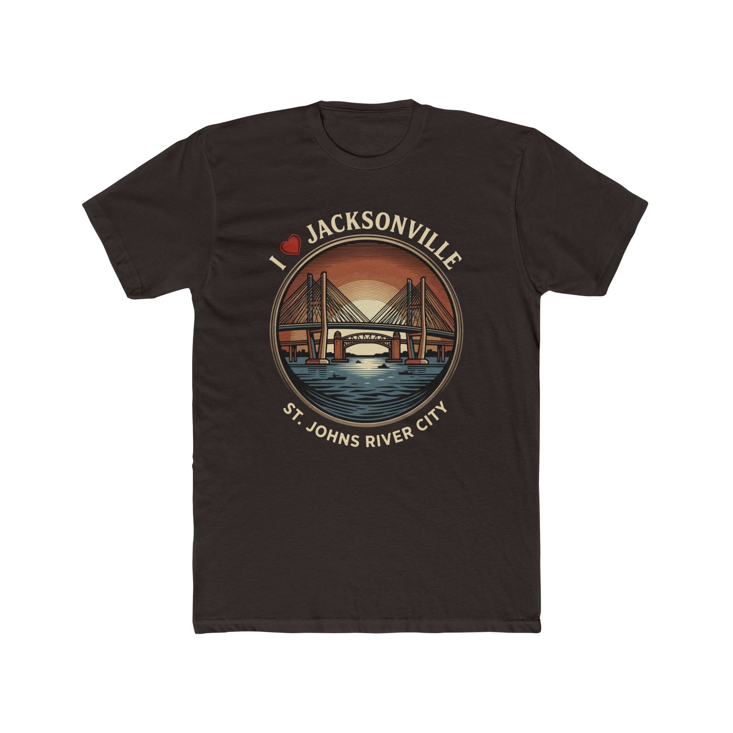Jacksonville St. Johns River City Tee — I  Jacksonville Graphic T-Shirt