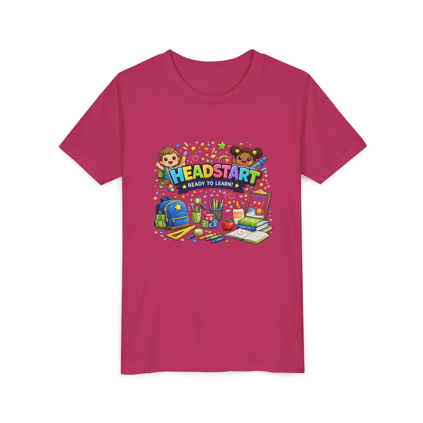 Headstart Kids T-Shirt - Ready to Learn Back-to-School Tee
