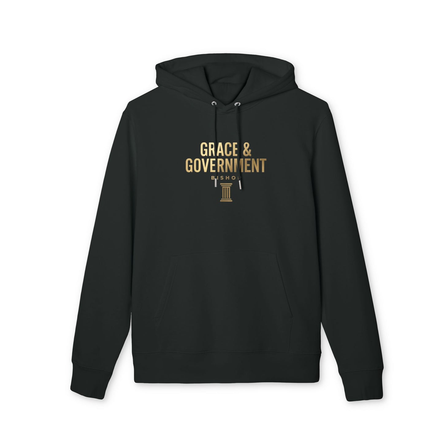 Grace & Government Bishop Hoodie — Faith-Inspired Pullover