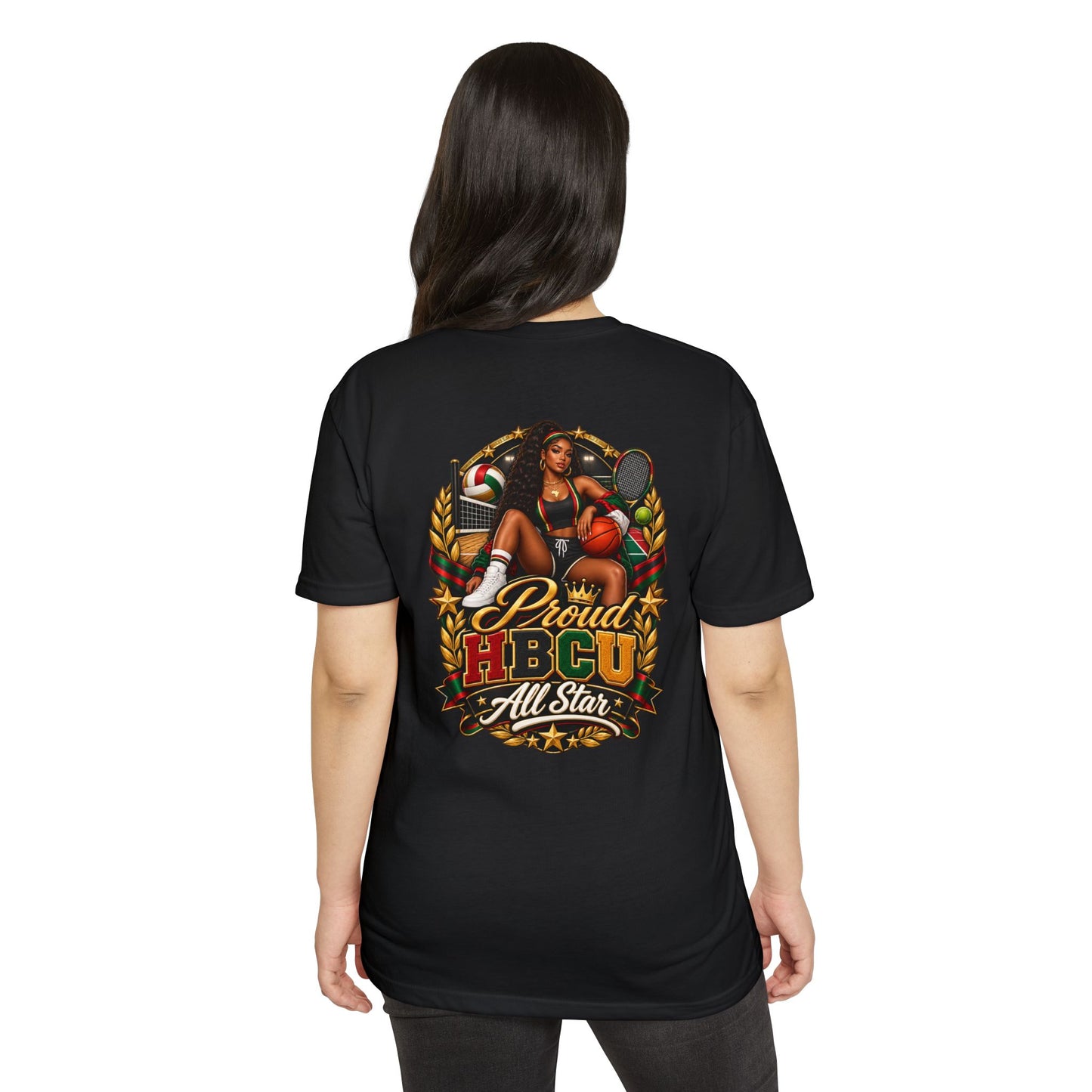HBCU All-Star T-Shirt — Proud HBCU Vintage Sports Graphic Tee