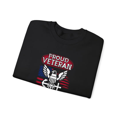 Proud Veteran of United States Navy Sweatshirt