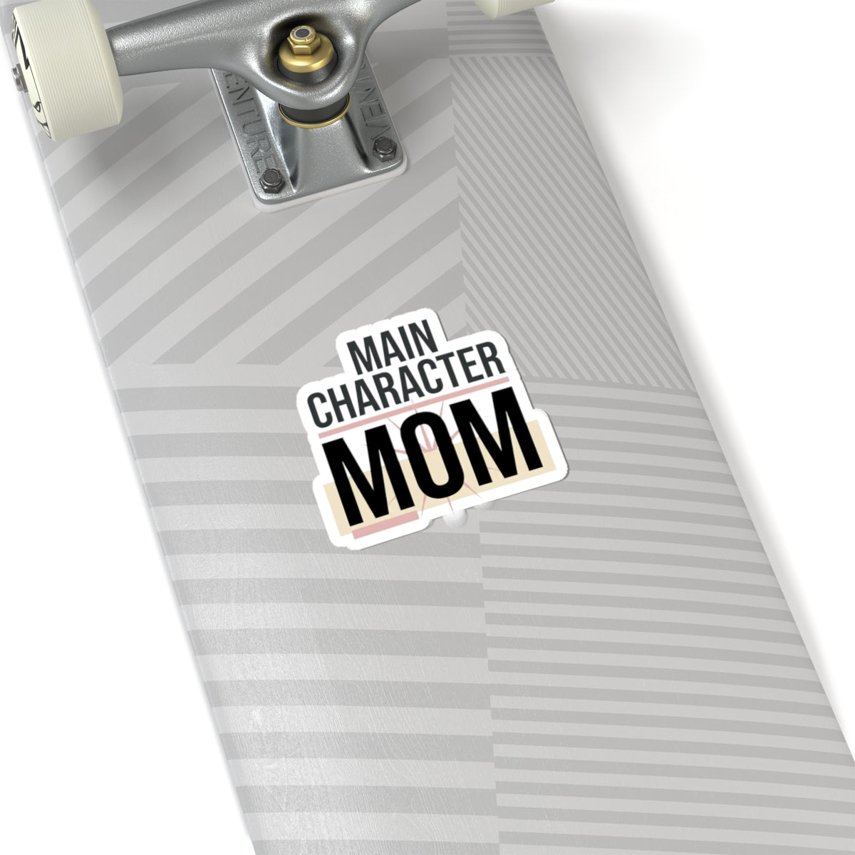 Main Character MOM Sticker | mom life, minimalist mom streetwear