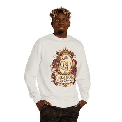 Creations By Denece Gold Emblem Sweatshirt