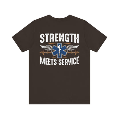 Strength Meets Service EMS T-Shirt