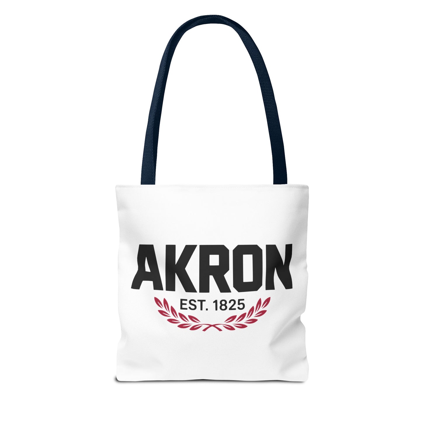Akron Est. 1825 Tote Bag — City Pride Canvas Tote