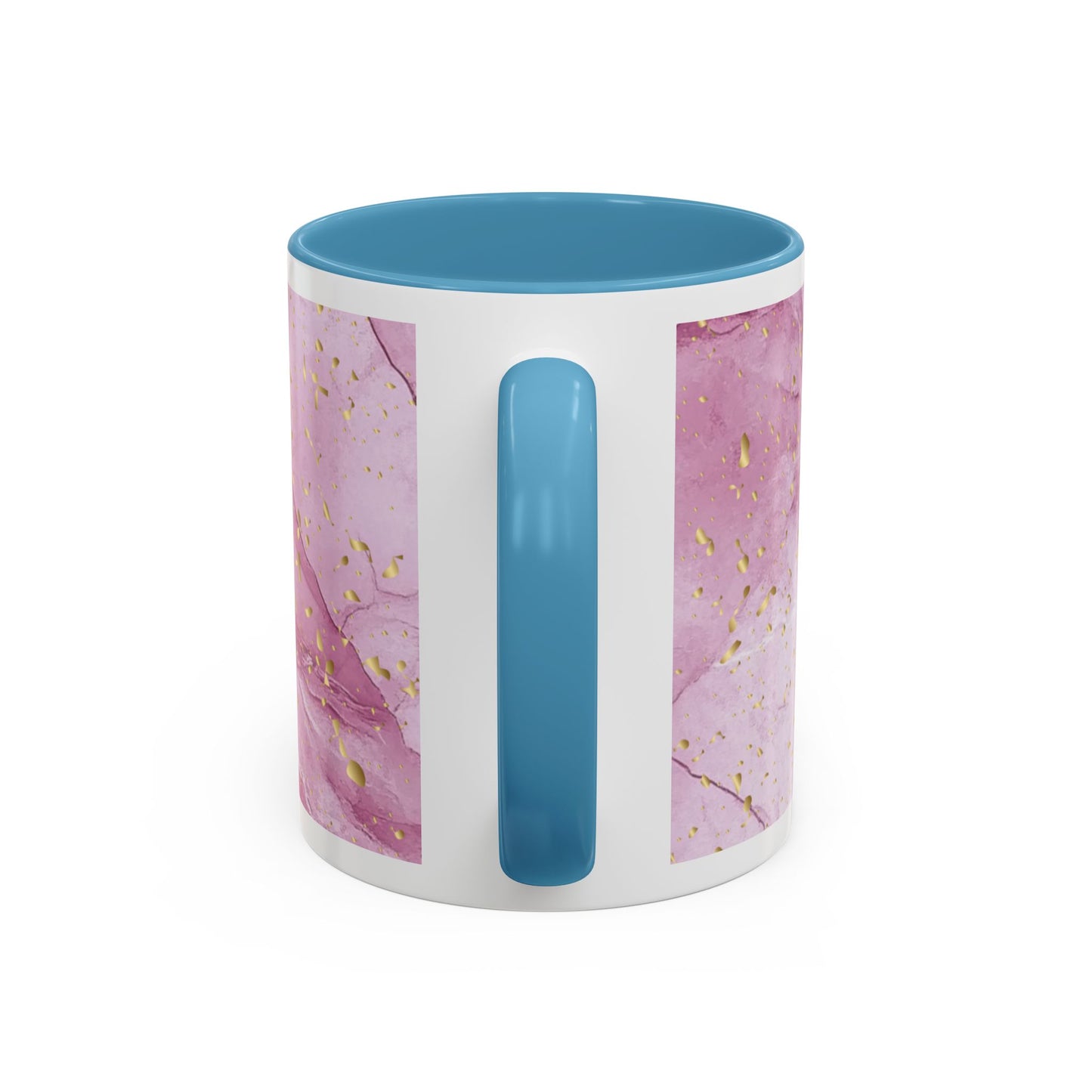 Mom Definition Accent Coffee Mug – Inspirational Pink Marble Mother’s Day Gift (11/15oz)