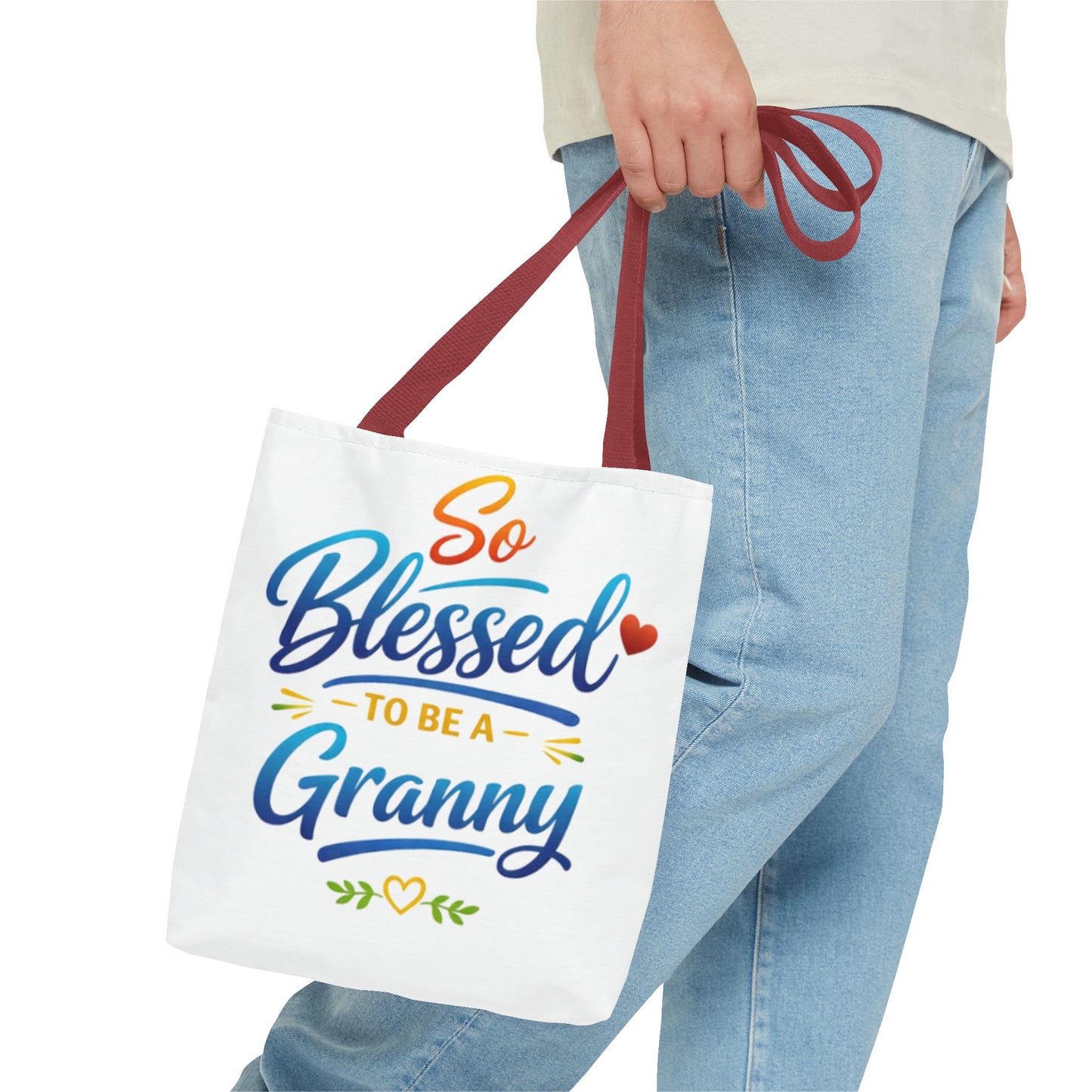 So Blessed to Be a Granny Tote Bag — Gift Tote for New Grandmothers