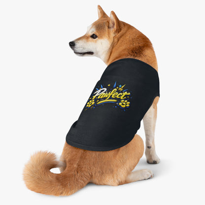 Pawfect Pet Tank Top — Cute Paw Print Dog & Cat Shirt
