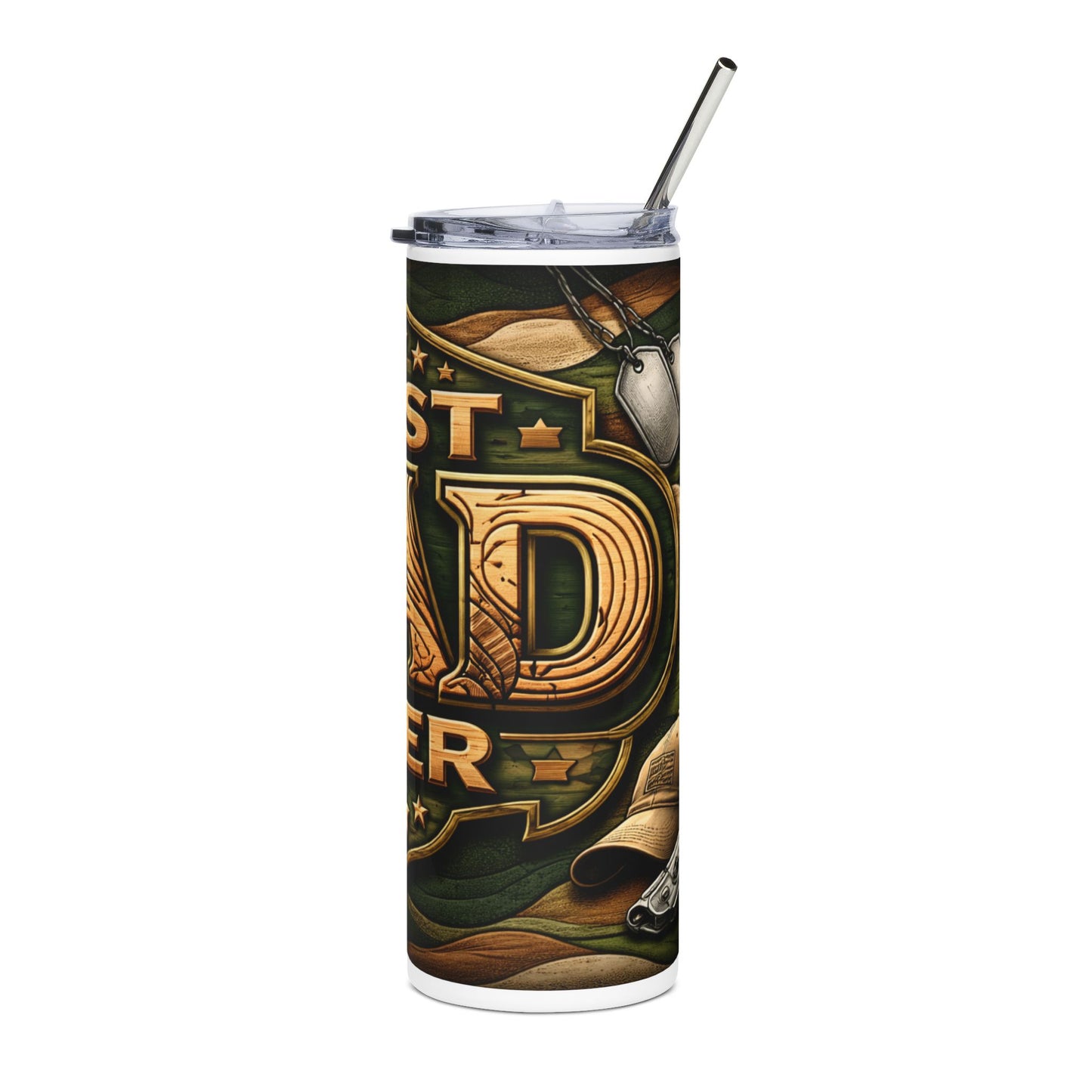 Best Dad Ever Stainless Steel Tumbler — 20oz Insulated Travel Cup