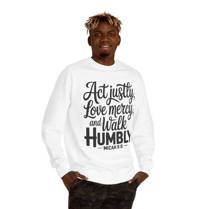 Unisex Crew Neck Sweatshirt