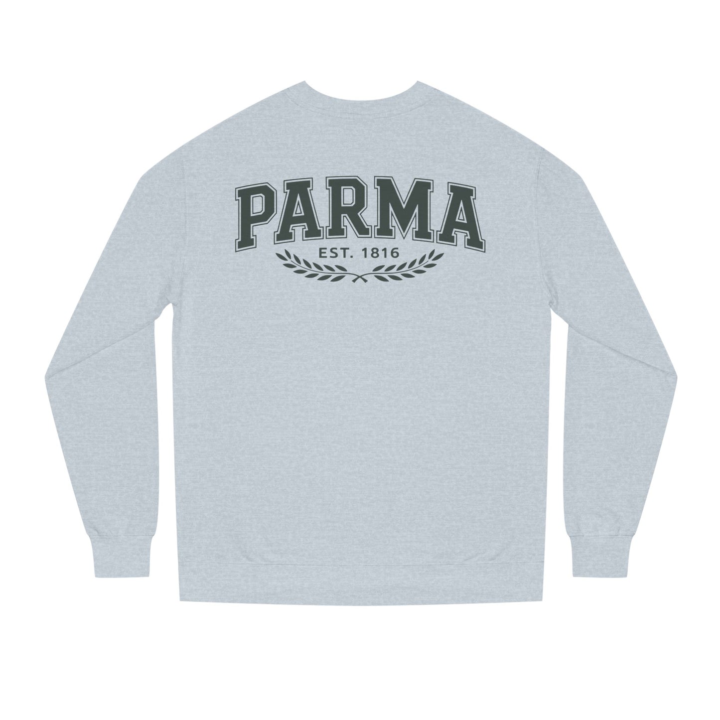 Parma Vintage Crewneck Sweatshirt — 'PARMA EST. 1816' Collegiate Pullover