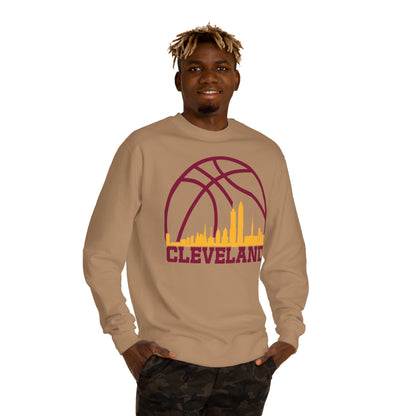 Cleveland Skyline Basketball Sweatshirt