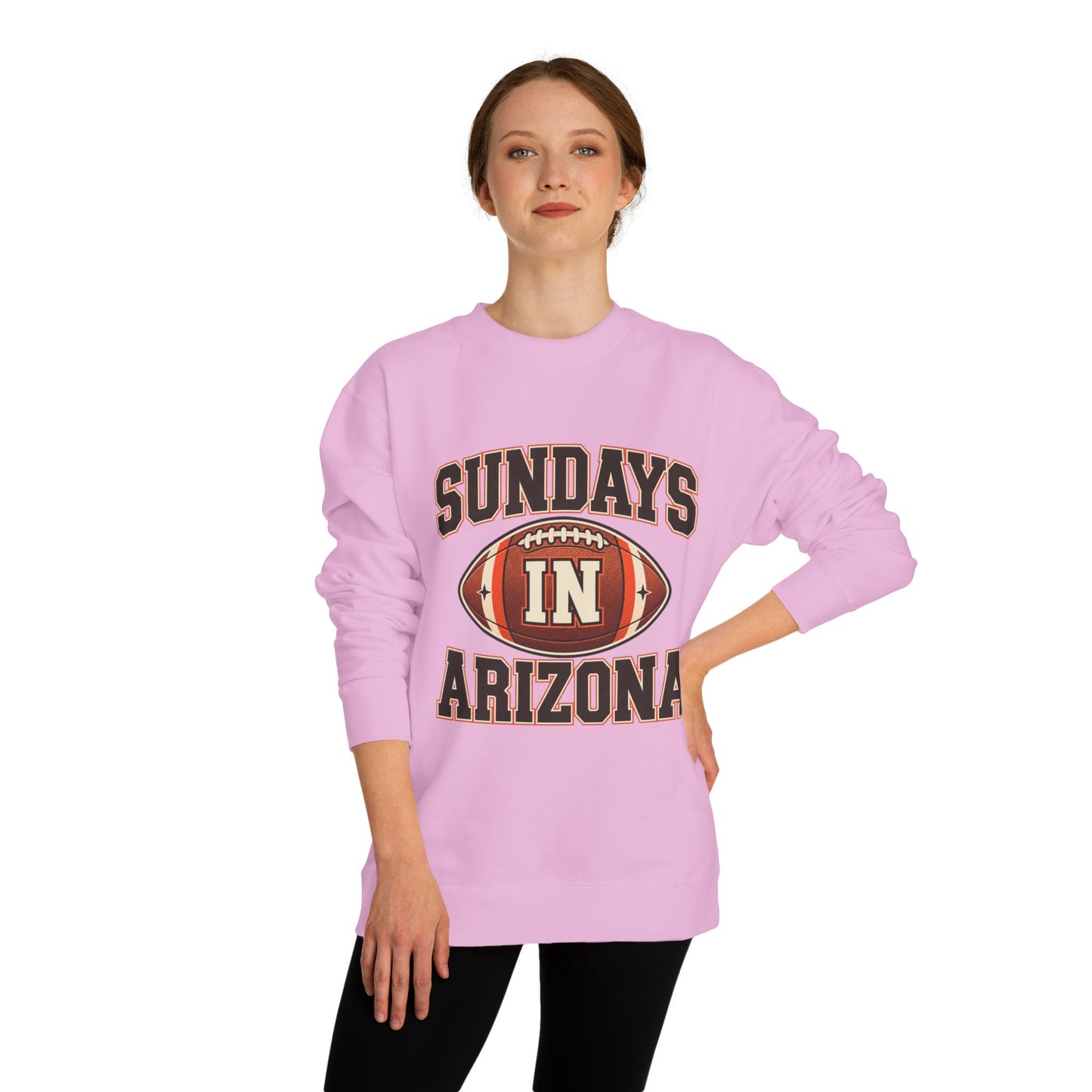 Sundays in Arizona Football Sweatshirt