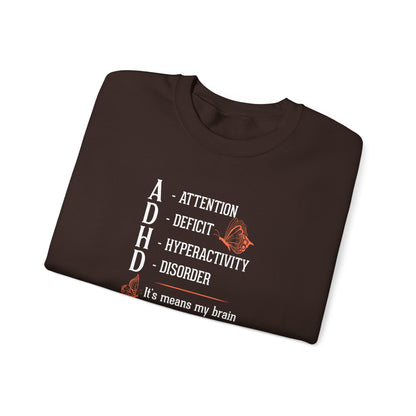ADHD Awareness Crewneck Sweatshirt