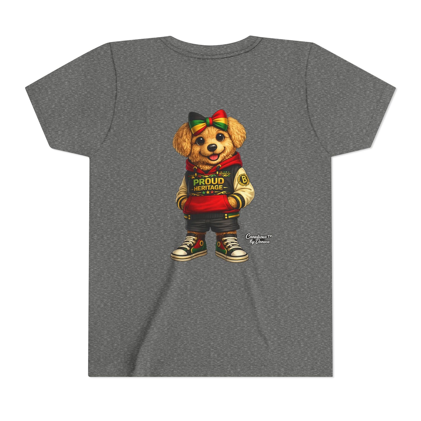 Kids Rasta Bear 'Proud Heritage' Tee