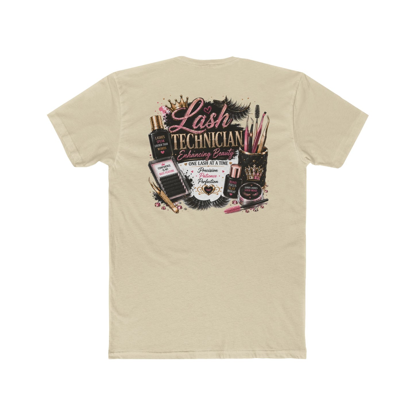 Lash Technician Crew Tee - Eyelash Extension Artist T-Shirt