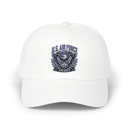 U.S. Air Force Dad Cap — Embroidered Military Logo Baseball Hat