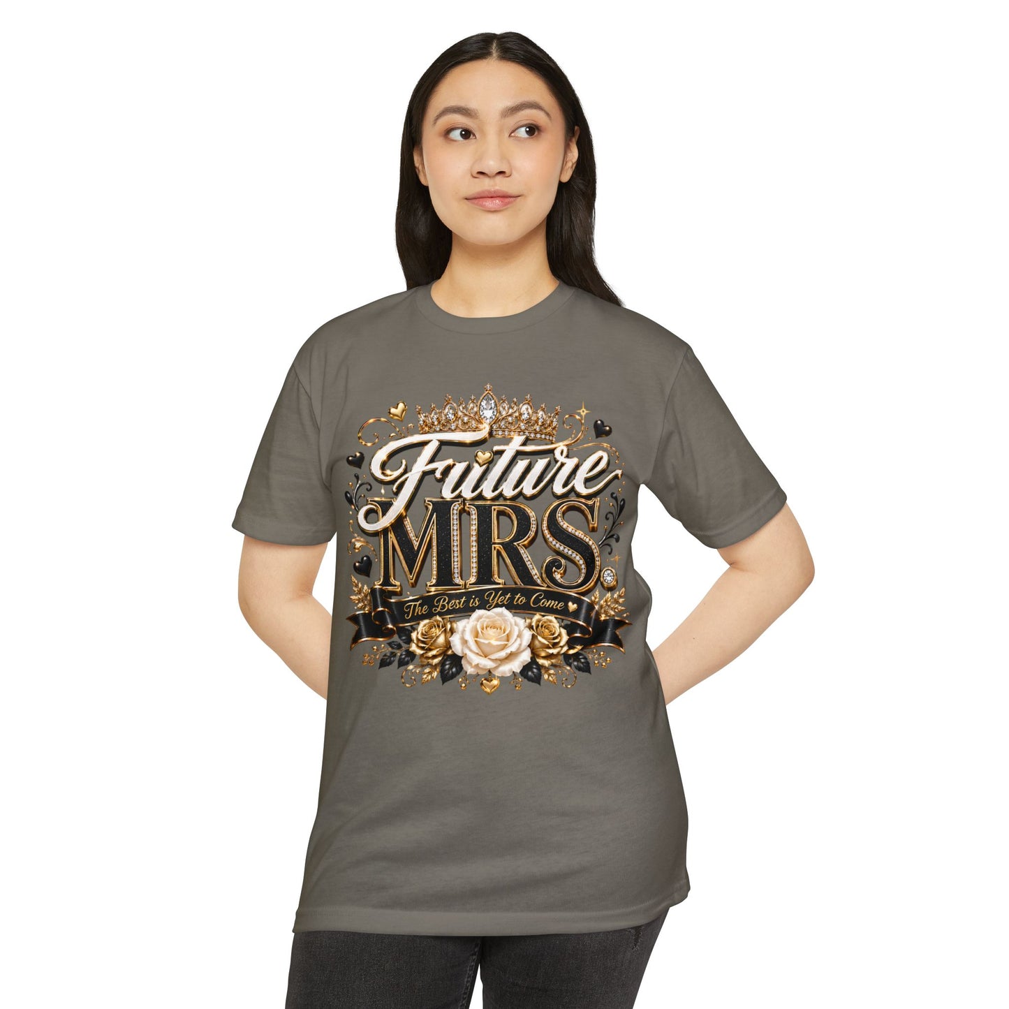 Future MRS T-Shirt — Bridal 'Future Mrs.' Graphic Tee for Bachelorette & Engagement