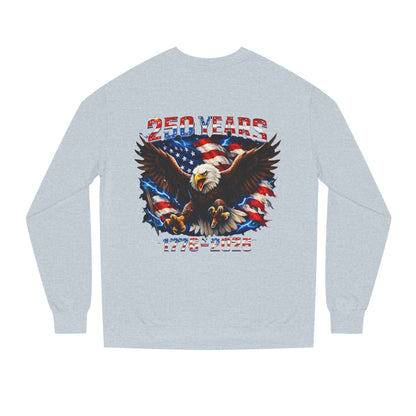 250 Years 1776–2026 Eagle Flag Sweatshirt