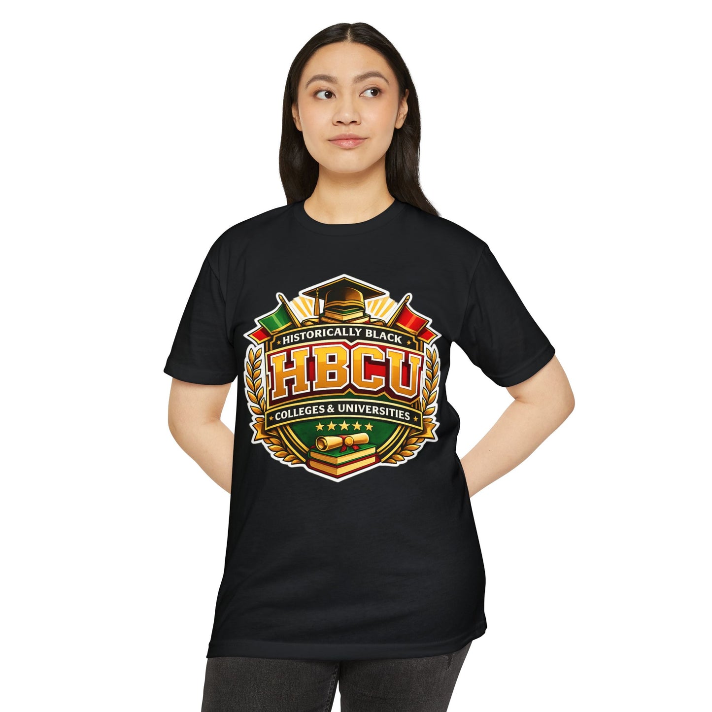 HBCU Pride T-Shirt — Historically Black Colleges & Universities Crest