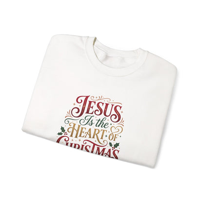 “Jesus Is the Heart of Christmas” Sweatshirt