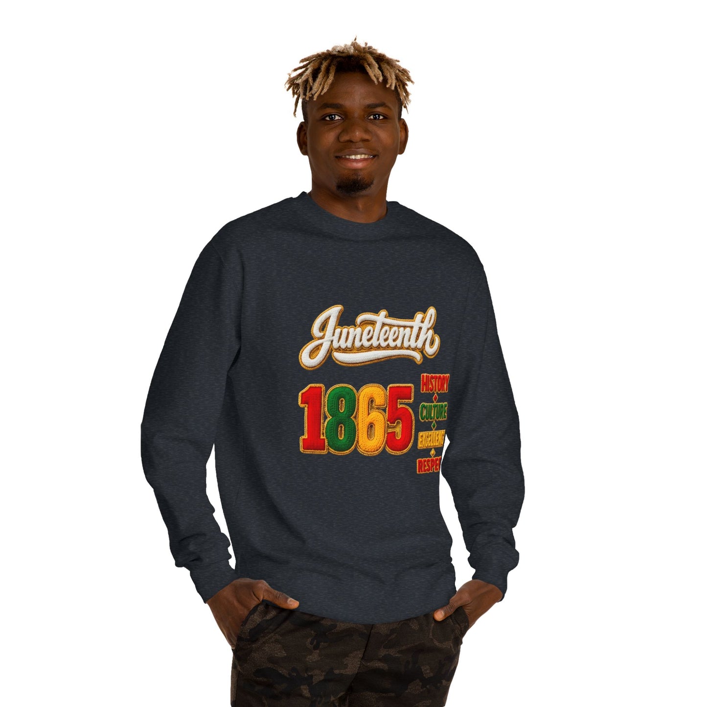 Juneteenth 1865 Sweatshirt — History • Culture • Resilience • Respect