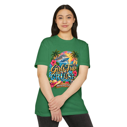 Girls Trip Cruise T-Shirt — Tropical Vacation Graphic Tee