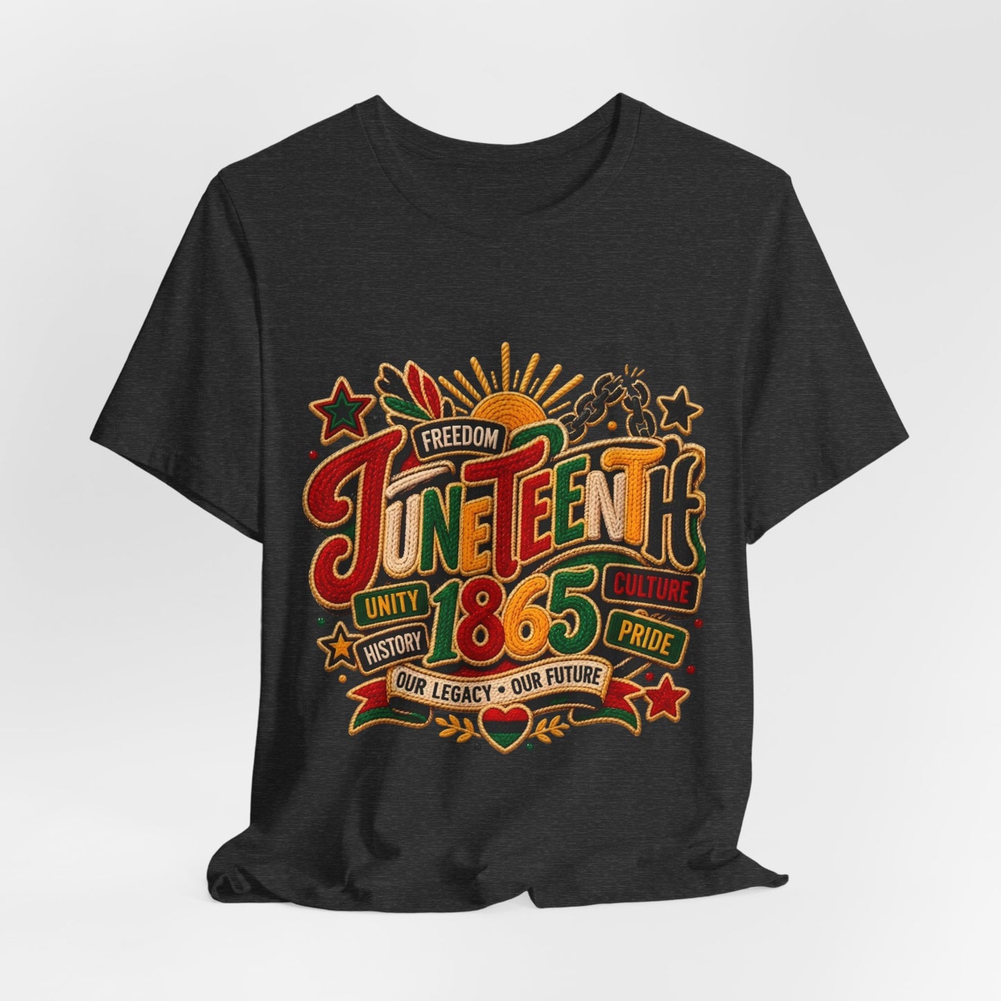Juneteenth 1865 Celebration T-Shirt — Freedom, Unity & Pride Tee