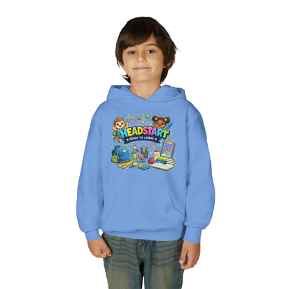 Head Start Kids Hoodie – 'Ready to Learn' Back-to-School Youth Sweatshirt