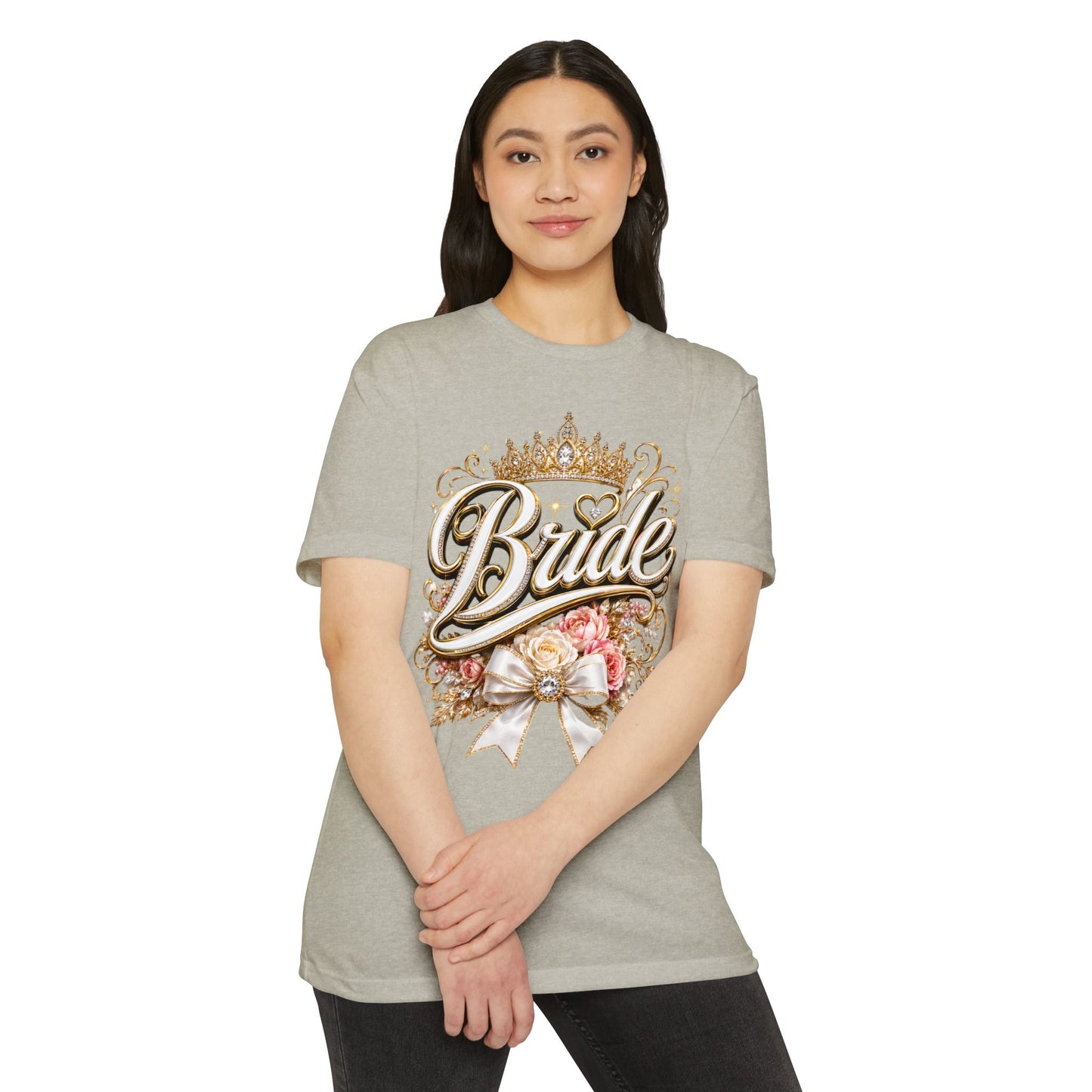 Bride Floral Crown T-Shirt