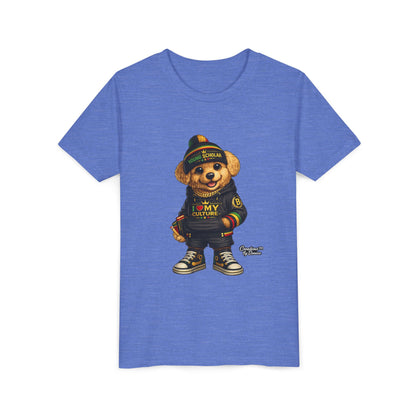 Youth Bear Graphic Tee – "I Love My Culture" Urban Streetwear