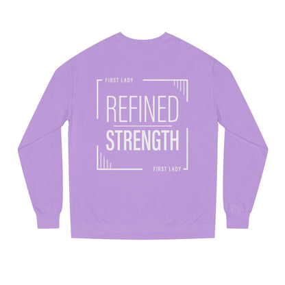 Refined Strength Sweatshirt — "First Lady" Graphic Crewneck